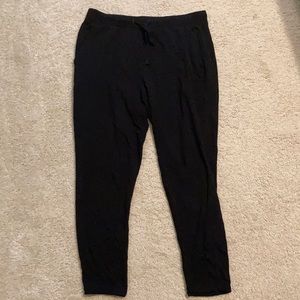 Loft Lou and grey signature soft sweatpants. Black size medium.